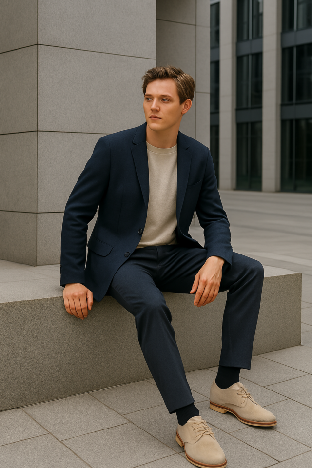 чоловічий образ на весну